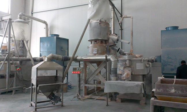 河北雄縣PVC混料機(jī)、擠出機(jī)除塵系統(tǒng)除塵器已交付使用
